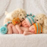 Chicago newborn photographer twins